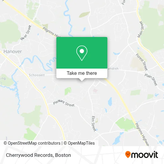Cherrywood Records map
