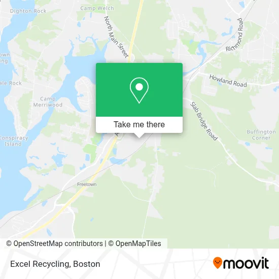 Excel Recycling map