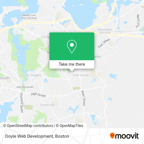 Doyle Web Development map