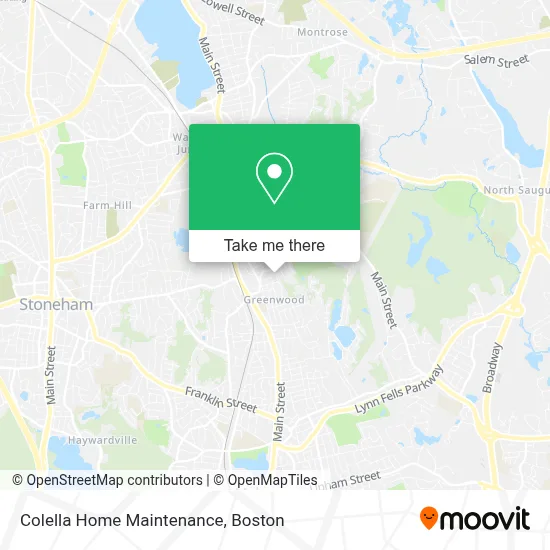 Colella Home Maintenance map