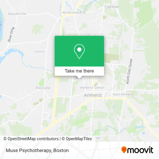 Muse Psychotherapy map