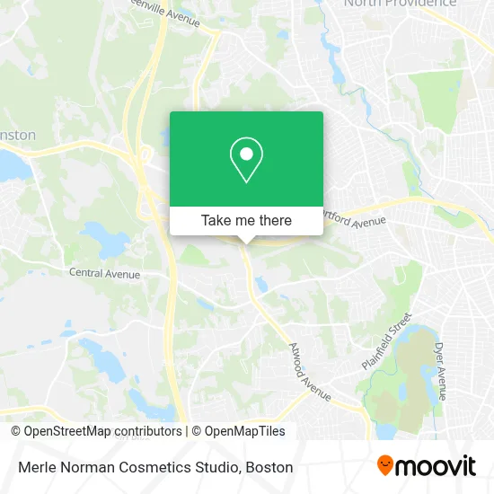 Merle Norman Cosmetics Studio map