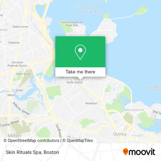 Skin Rituals Spa map