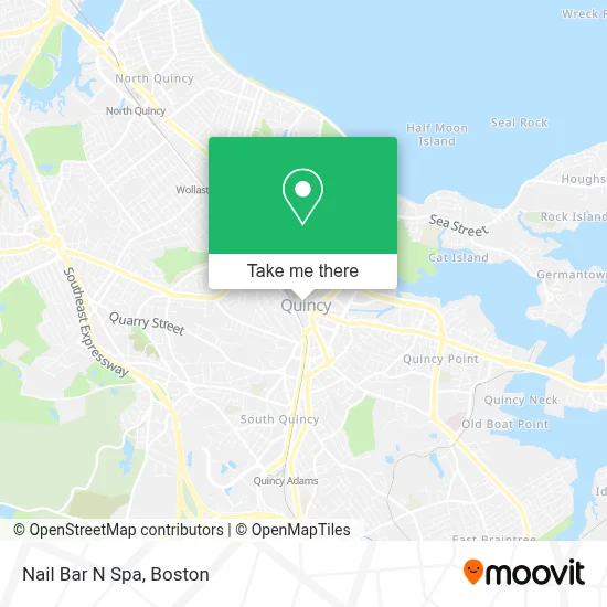 Nail Bar N Spa map