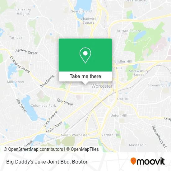 Big Daddy's Juke Joint Bbq map
