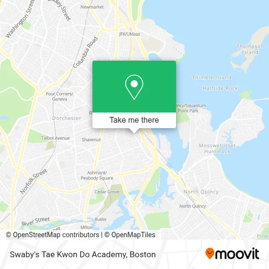 Swaby's Tae Kwon Do Academy map