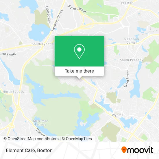 Element Care map