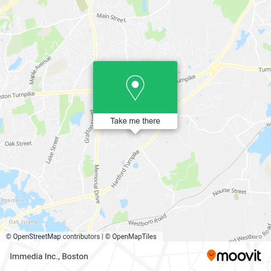 Immedia Inc. map