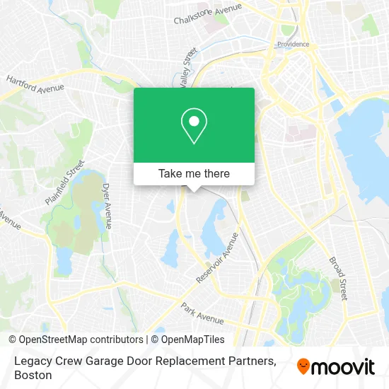 Legacy Crew Garage Door Replacement Partners map
