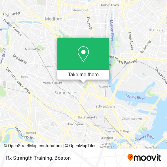 Rx Strength Training map