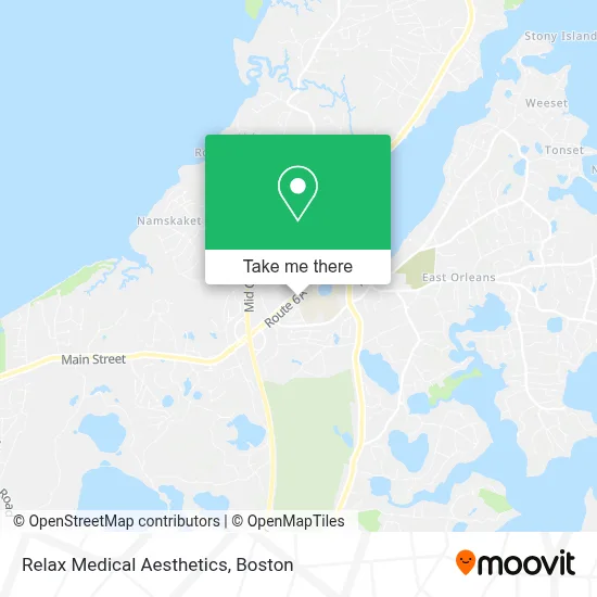 Relax Medical Aesthetics map