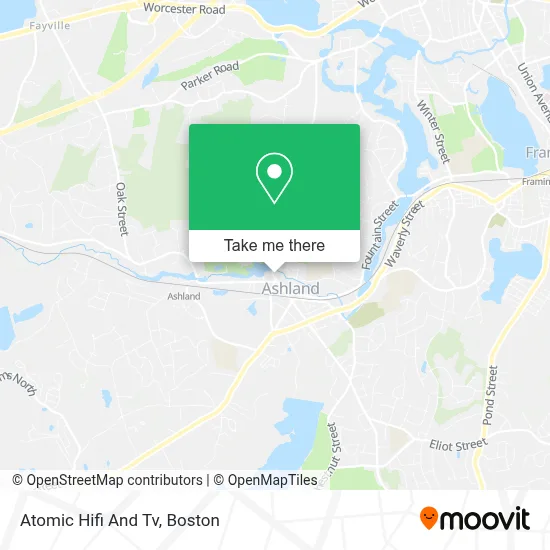 Atomic Hifi And Tv map