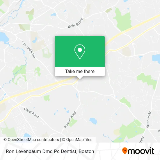 Ron Levenbaum Dmd Pc Dentist map