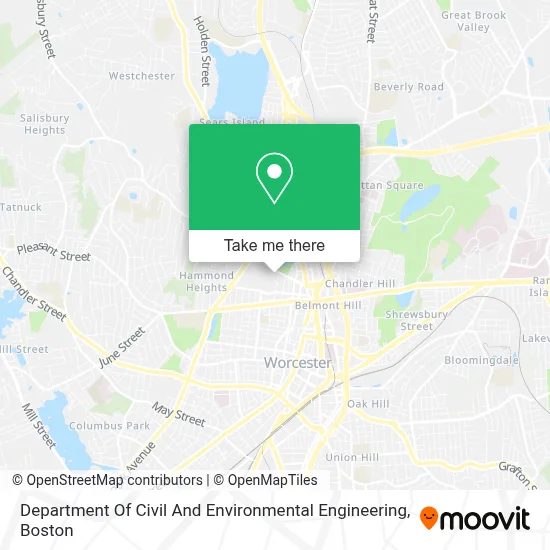 Department Of Civil And Environmental Engineering map