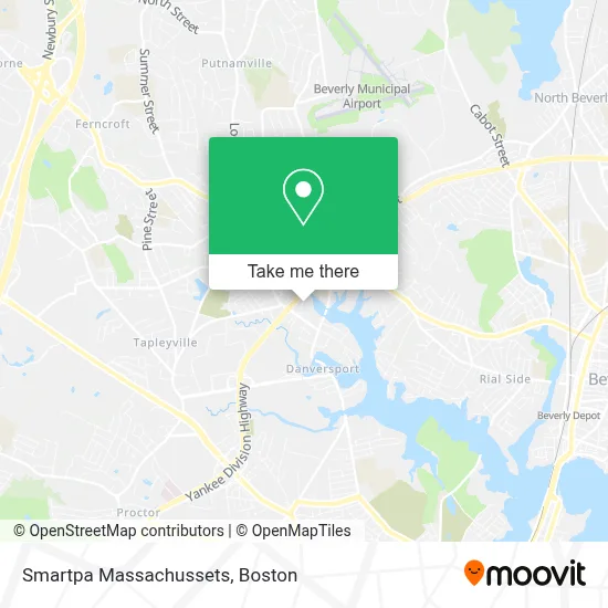 Smartpa Massachussets map