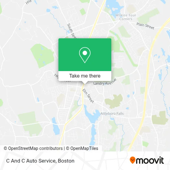 C And C Auto Service map