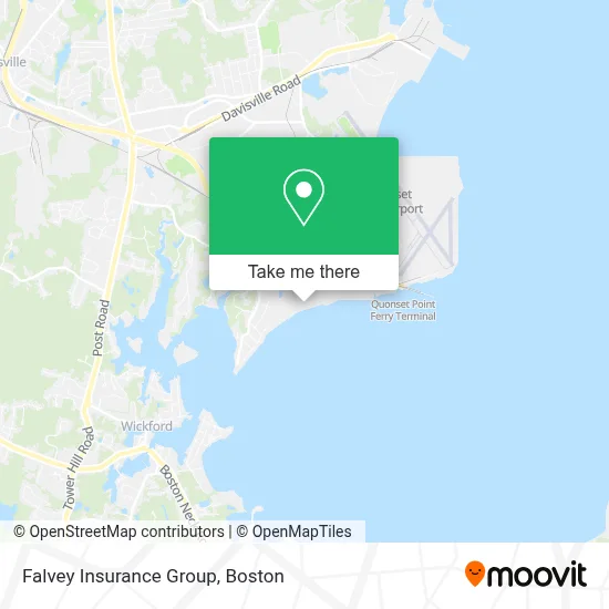 Falvey Insurance Group map