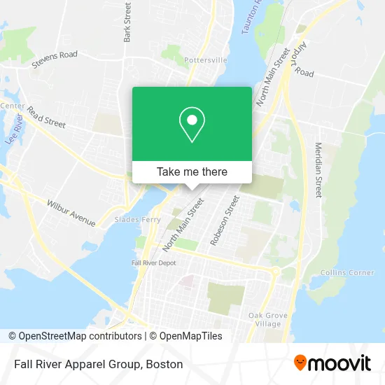 Fall River Apparel Group map