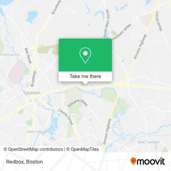 Redbox map