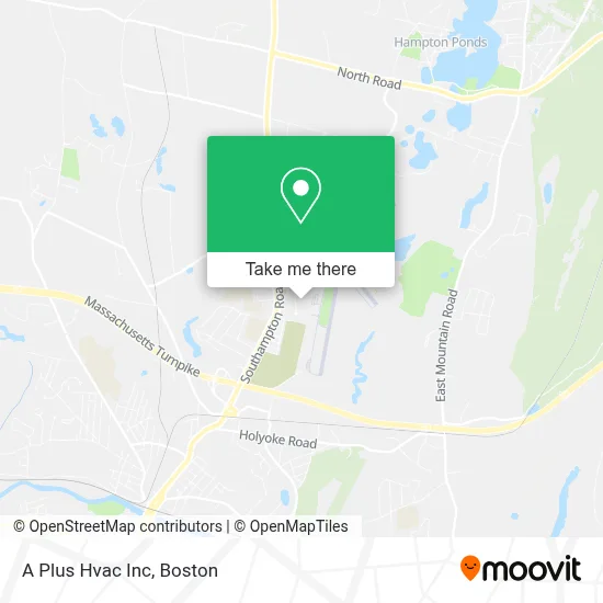 A Plus Hvac Inc map