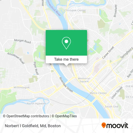 Norbert I Goldfield, Md map