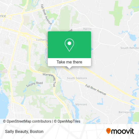Sally Beauty map