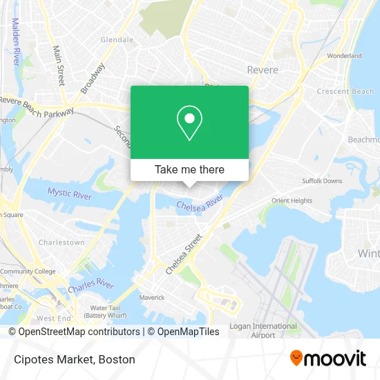 Cipotes Market map