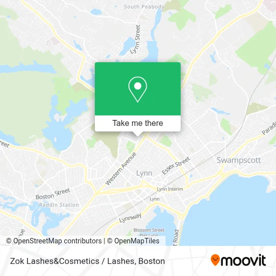 Zok Lashes&Cosmetics / Lashes map