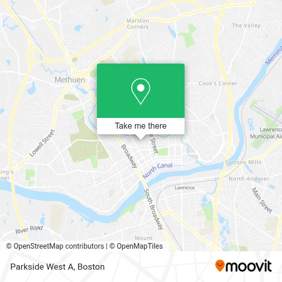 Parkside West A map