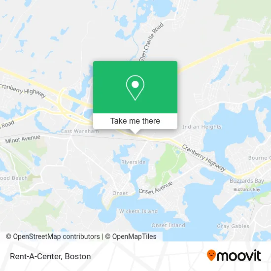Rent-A-Center map