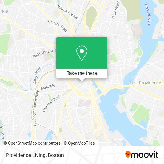 Providence Living map