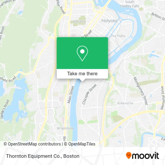 Thornton Equipment Co. map