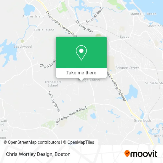 Chris Wortley Design map