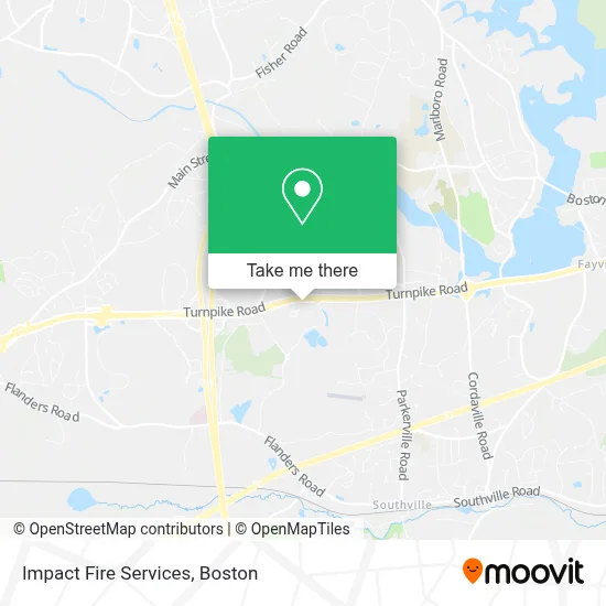 Impact Fire Services map