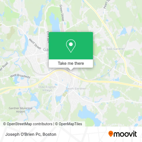 Joseph O'Brien Pc map