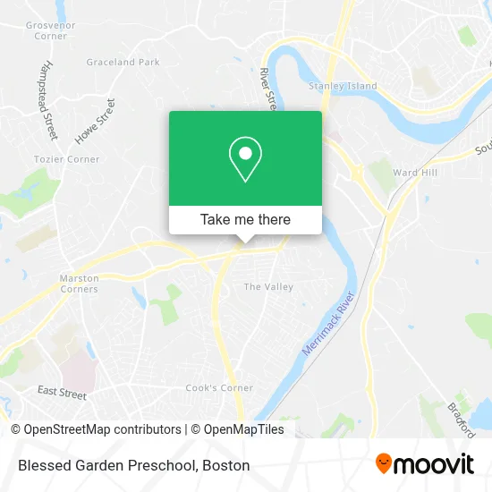 Blessed Garden Preschool map
