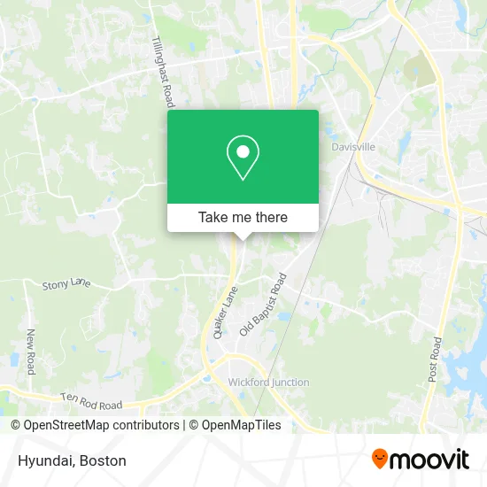 Hyundai map