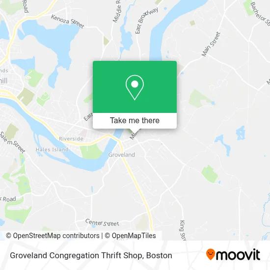 Groveland Congregation Thrift Shop map