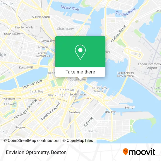 Envision Optometry map