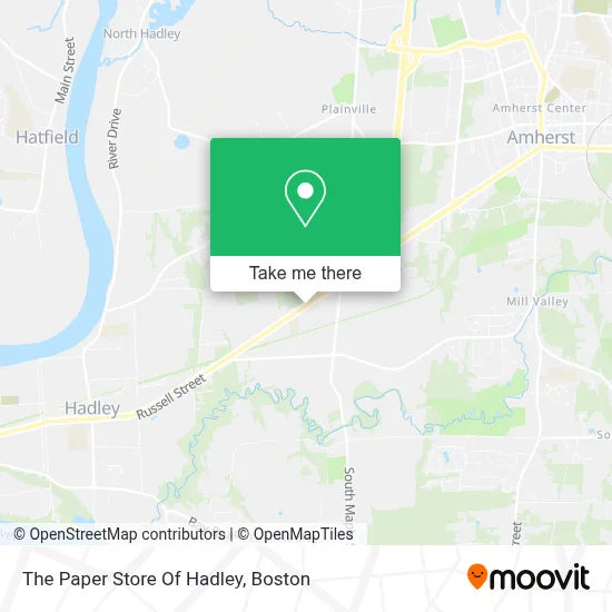 The Paper Store Of Hadley map