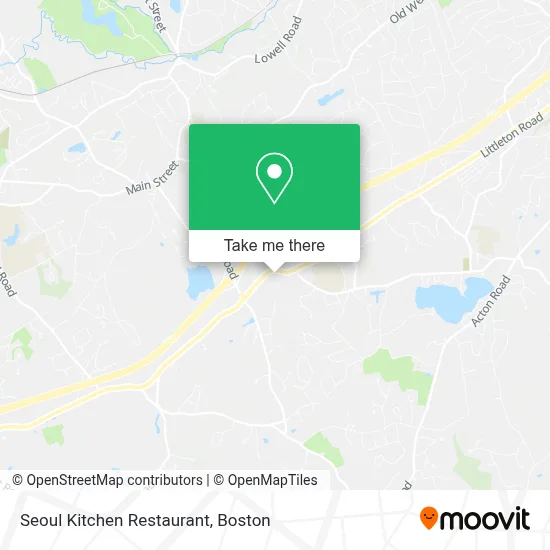 Seoul Kitchen Restaurant map