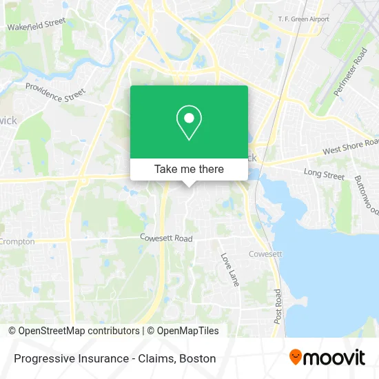 Progressive Insurance - Claims map