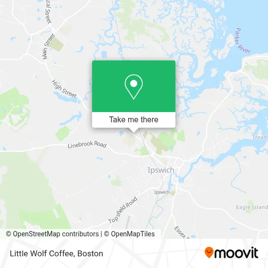 Little Wolf Coffee map
