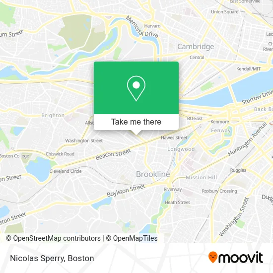 Nicolas Sperry map