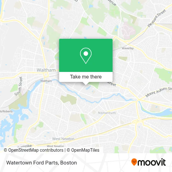Watertown Ford Parts map