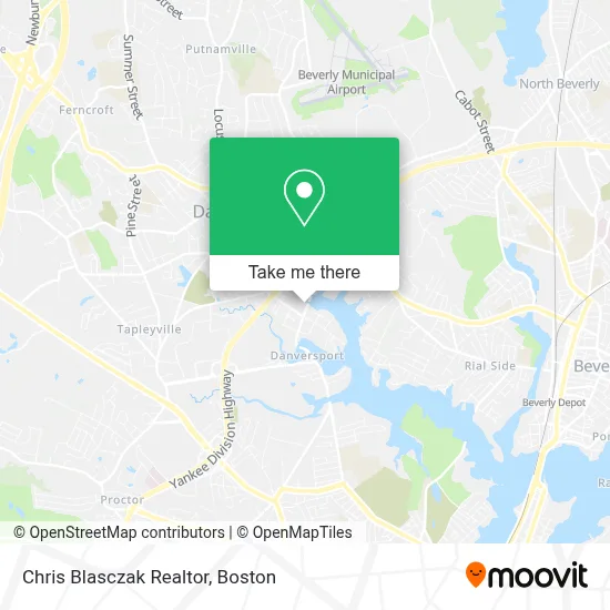 Chris Blasczak Realtor map