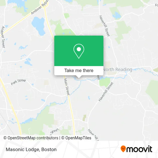 Masonic Lodge map
