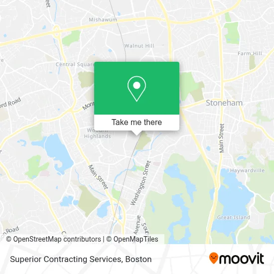 Superior Contracting Services map