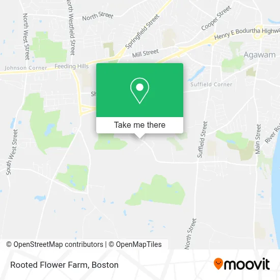 Rooted Flower Farm map