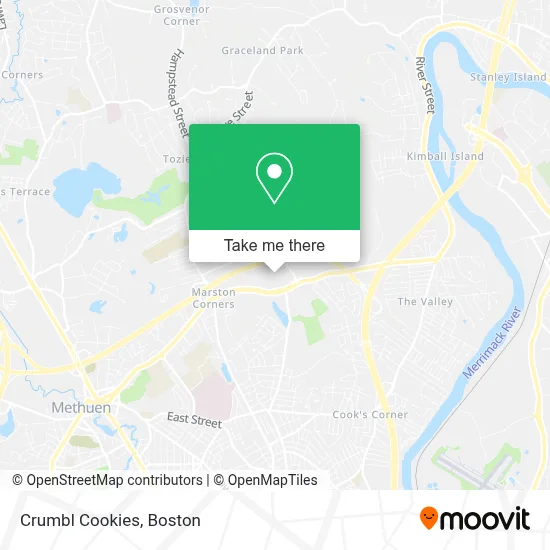 Crumbl Cookies map